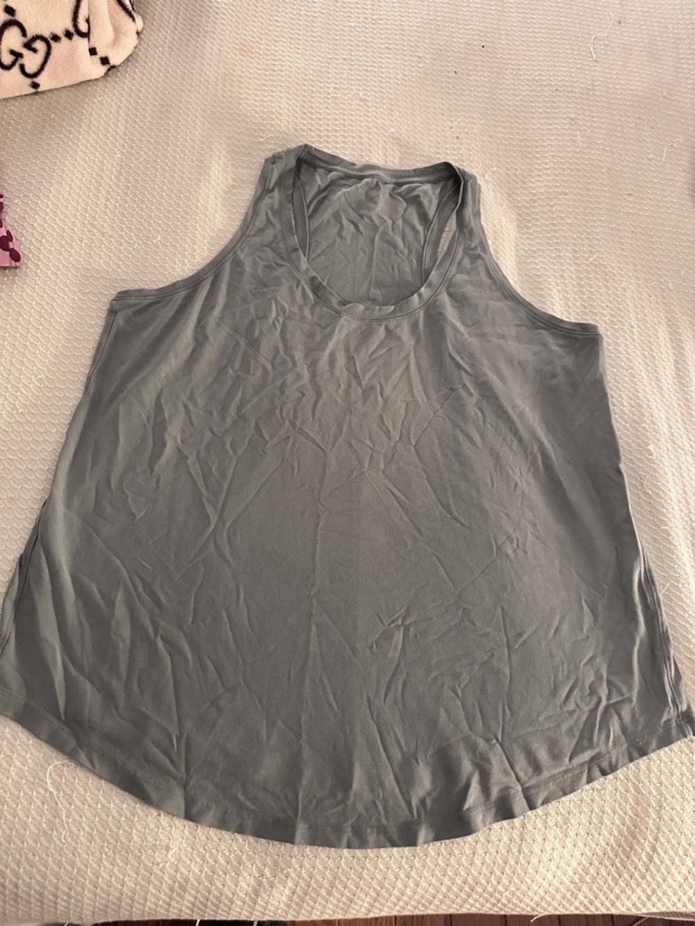 Lululemon Women's Sleeveless Scoop Neck Tank Top - Gray